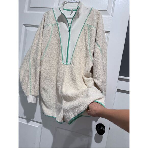 Urban Outfitters Out From Under Jackie Ski Fleece Long Sleeve Winter Playsuit M - Picture 10 of 16